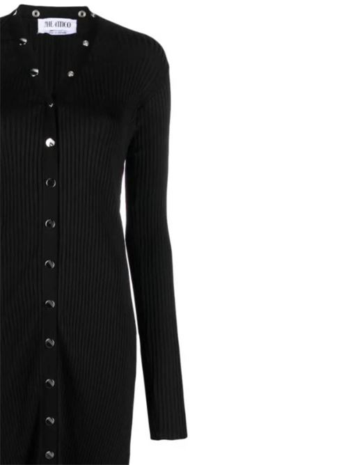 Black stretch-design dress THE ATTICO | 241WCM113KV006100